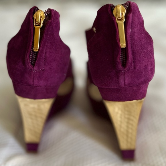 Christian Dior Suede Purple Sandals Size: EU 39 - Picture 4 of 10